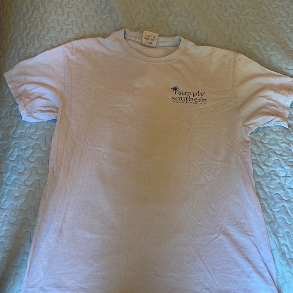 Simply Southern Blue Short Sleeve Tee